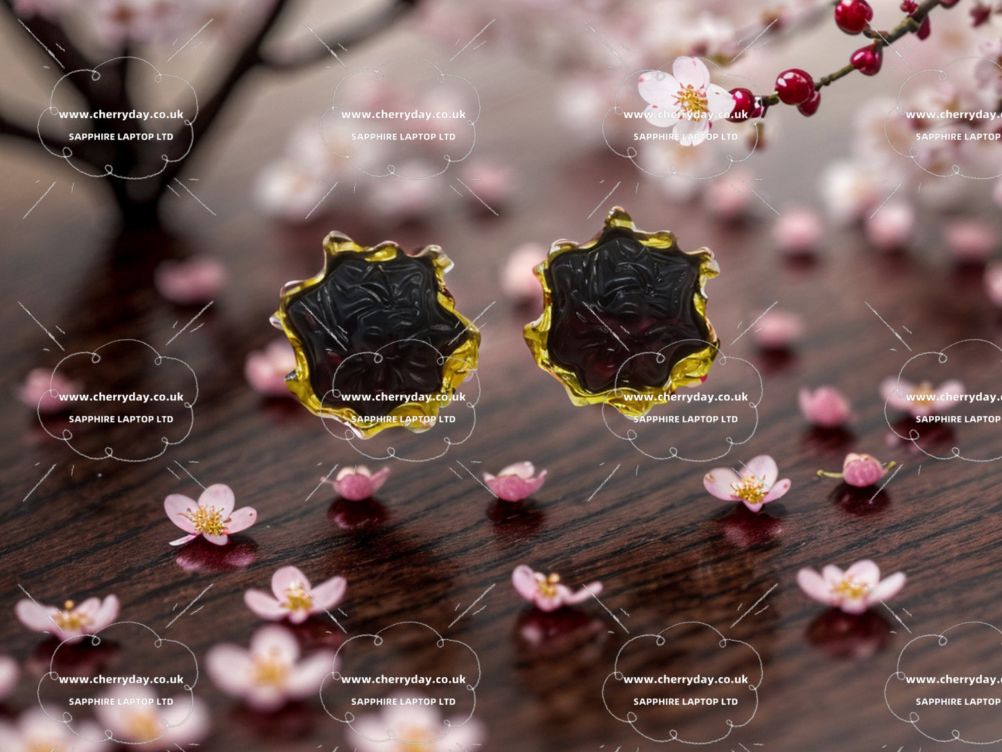 Jelly candy vintage earrings