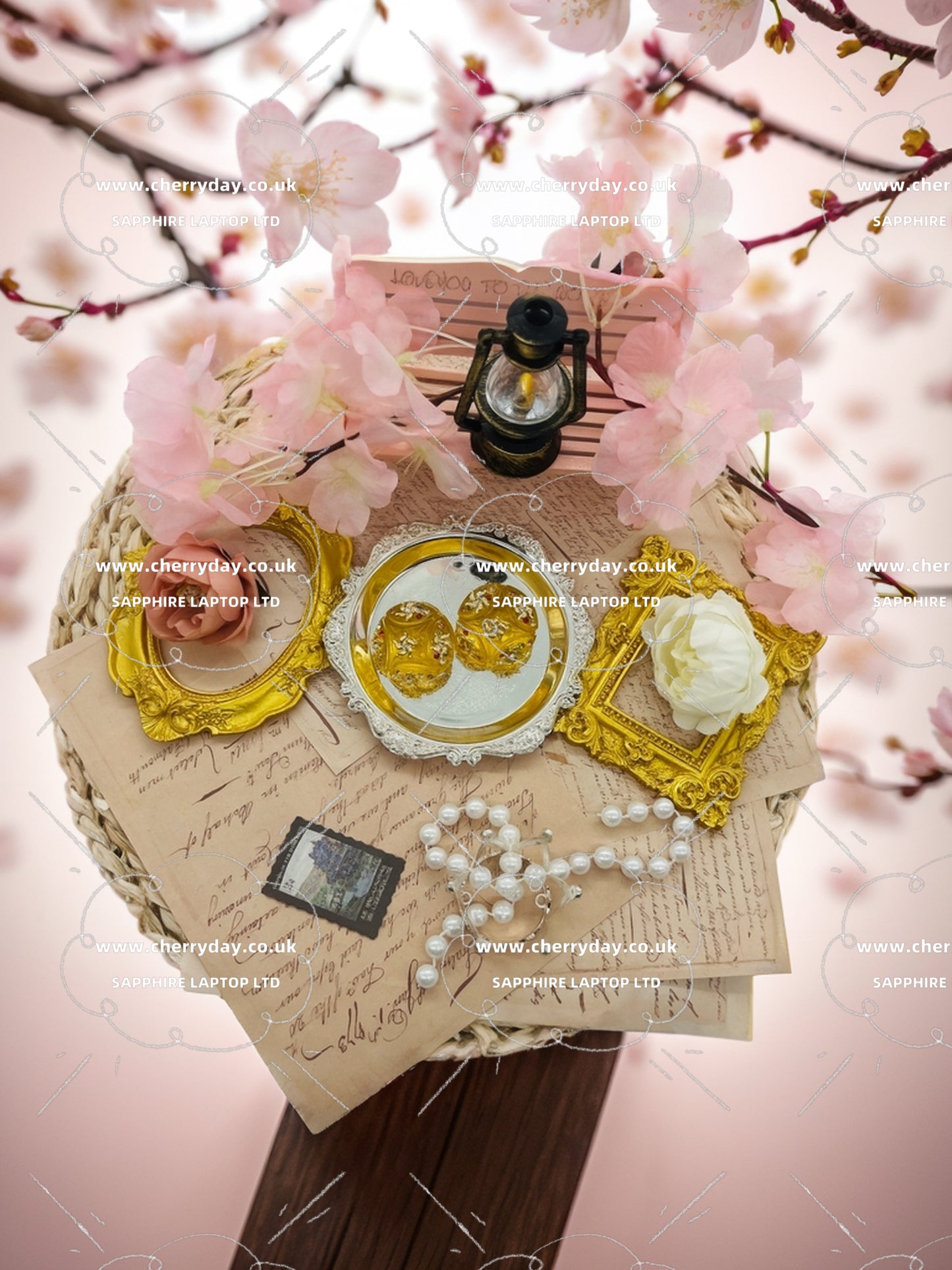 Yellow amber candy vintage earrings