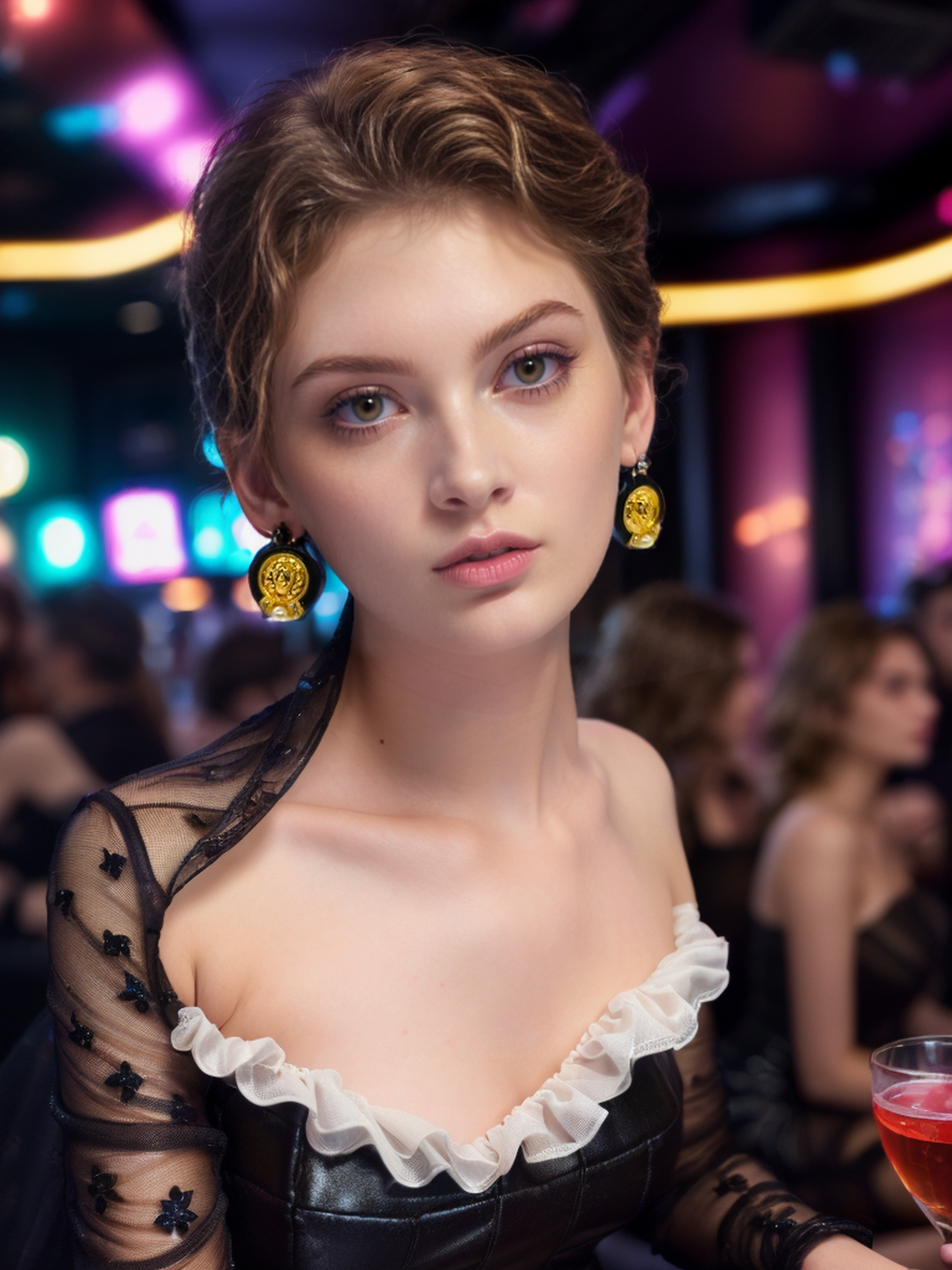 Sphinx vintage earrings