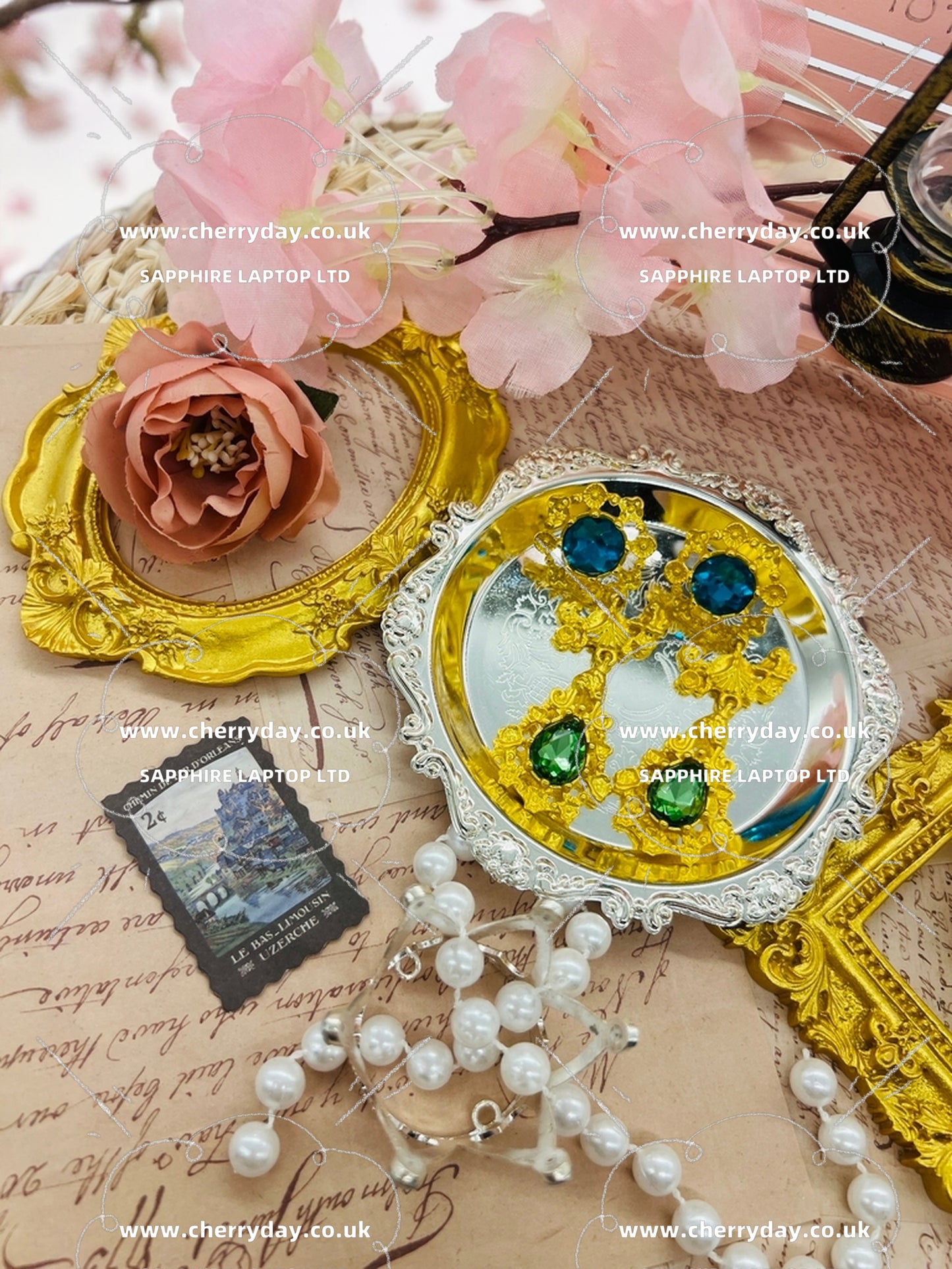 Legend of the deep sea vintage earrings