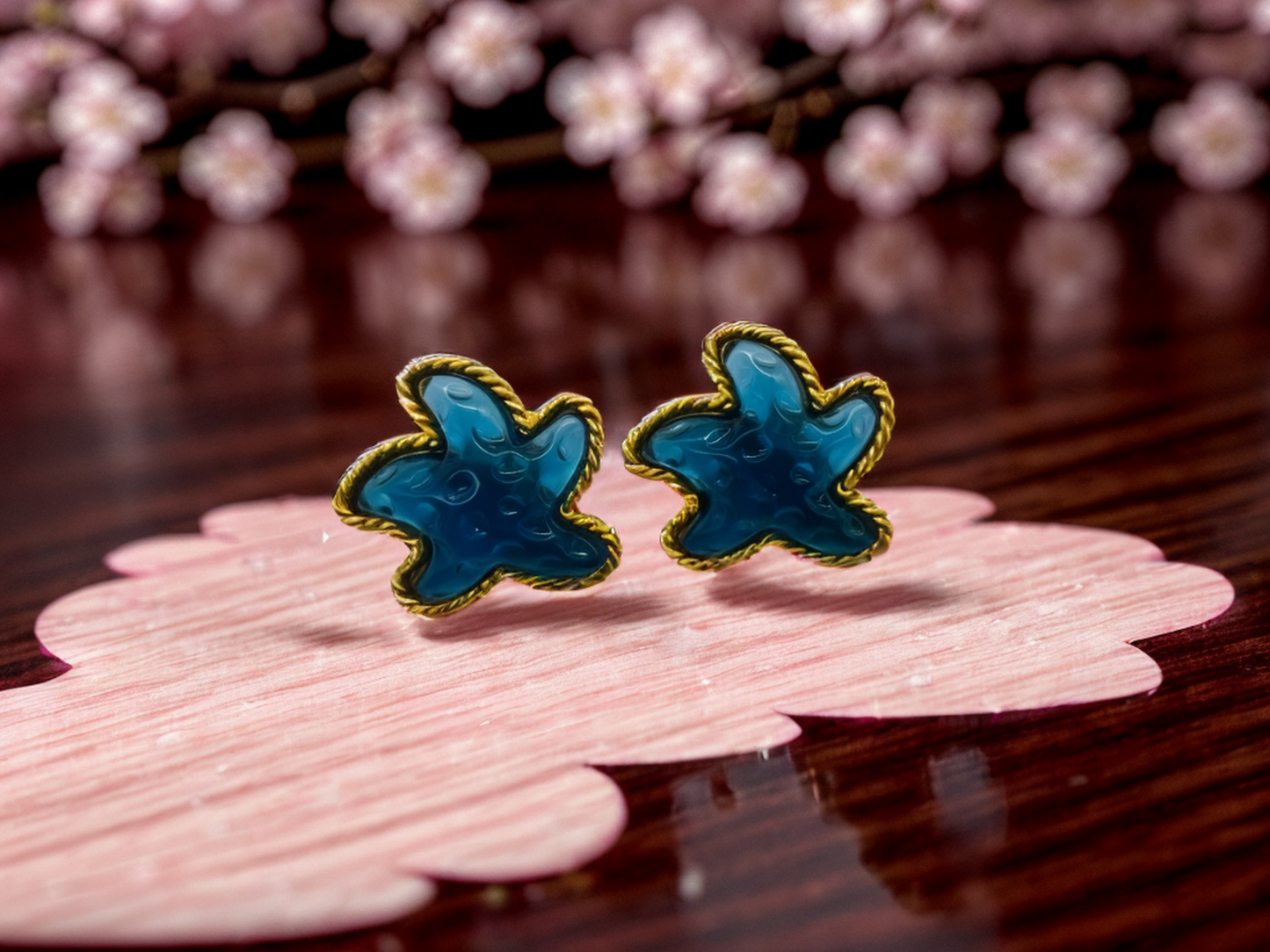 Patrick Star Cowboy vintage earrings