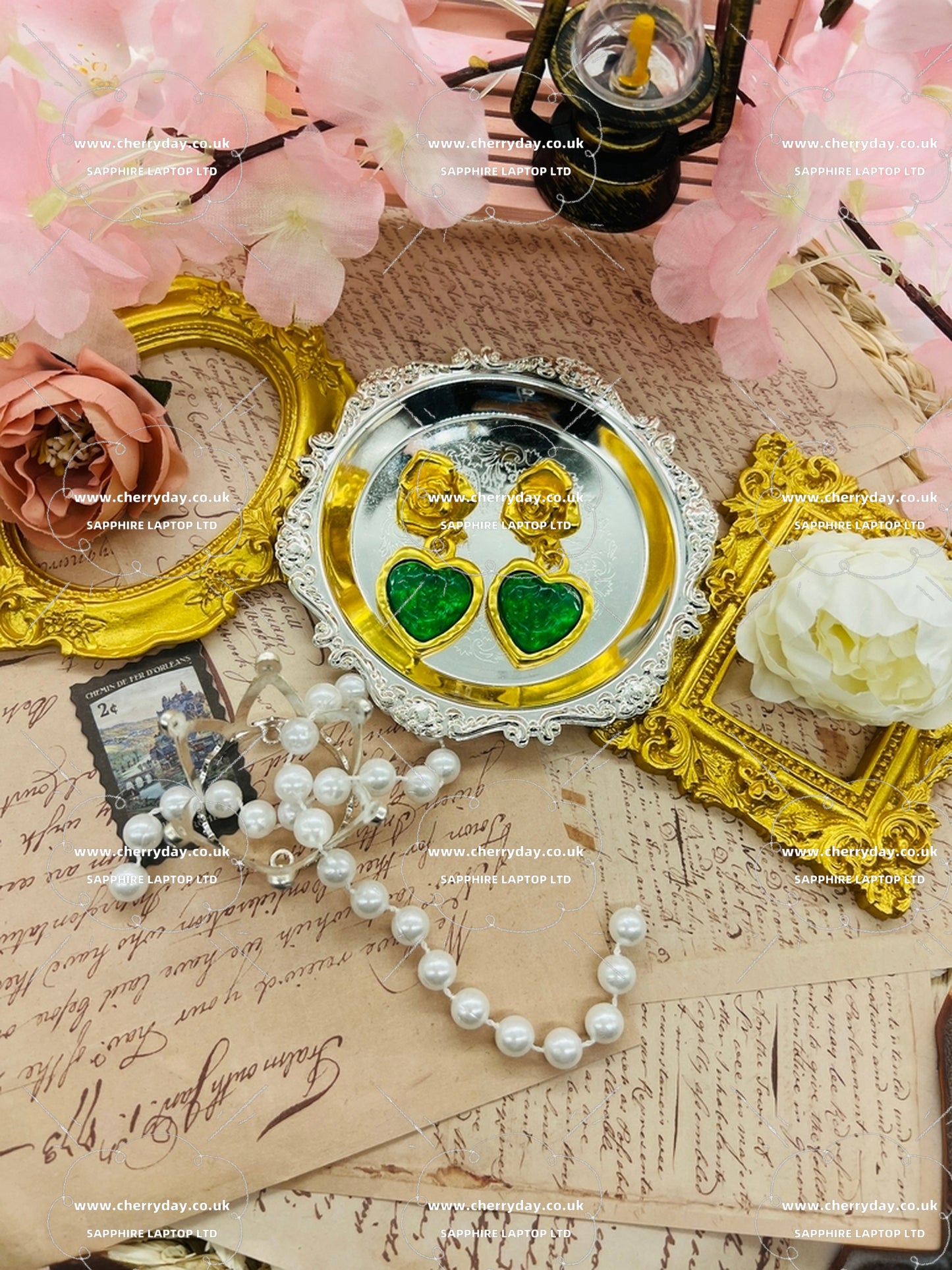 Greenwich summer mood vintage earrings