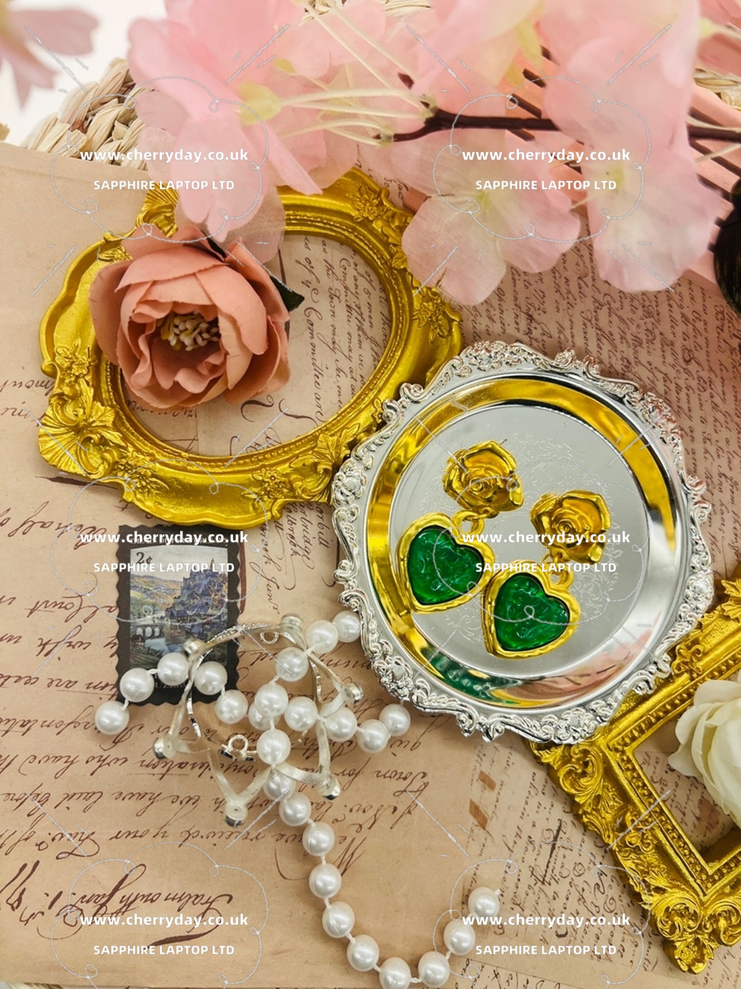 Greenwich summer mood vintage earrings