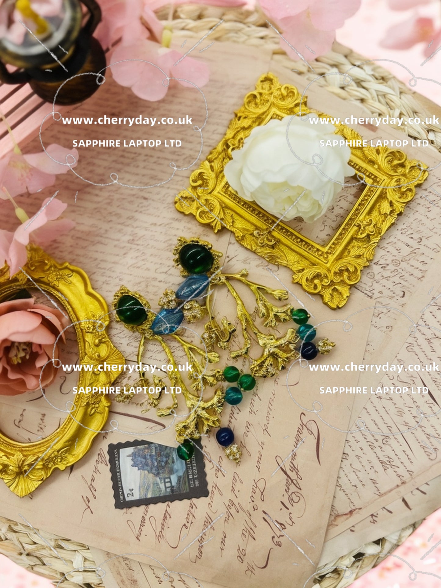 Immortal tree vintage earrings