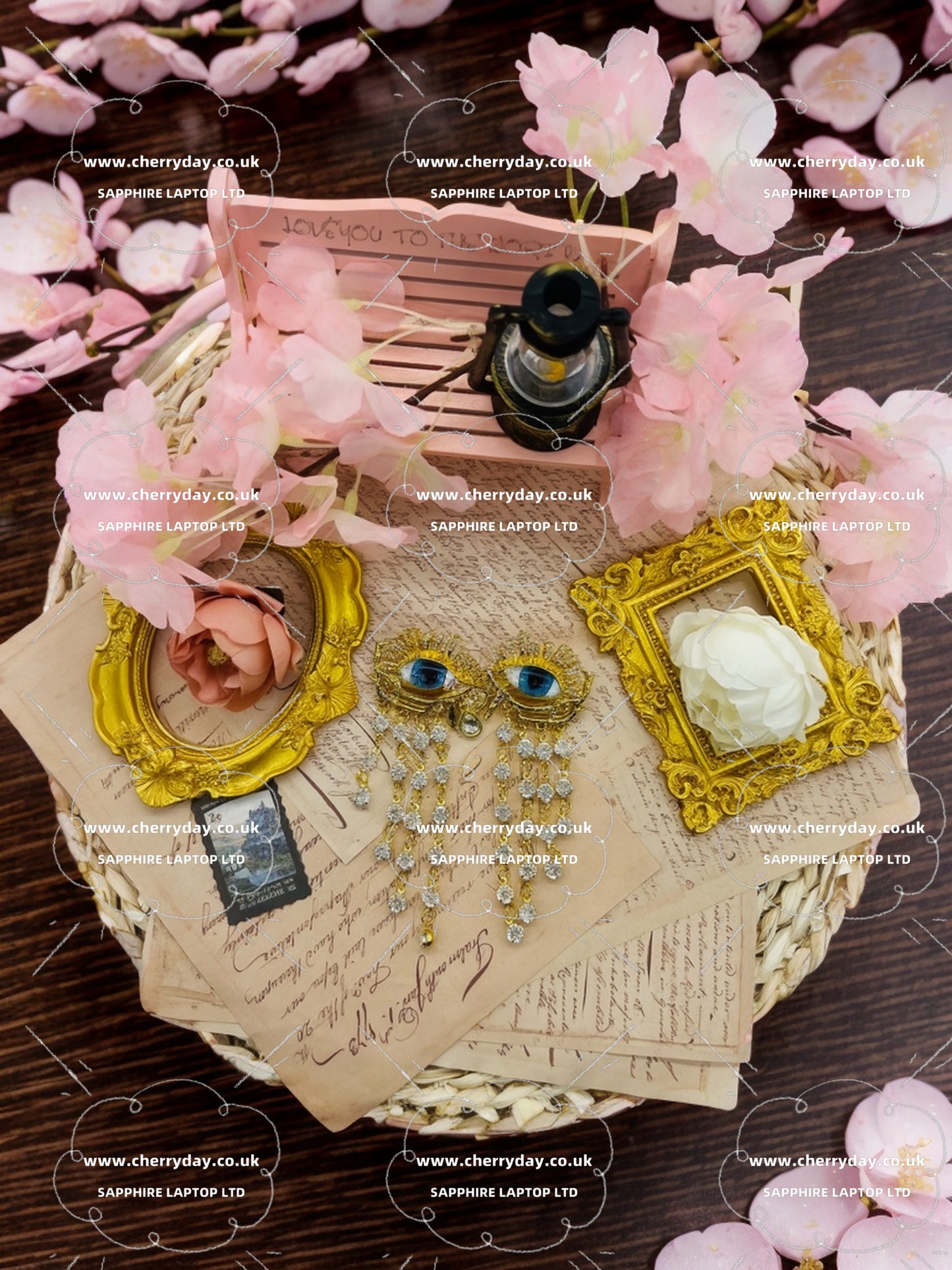 Eye of the Nile vintage tassel earrings