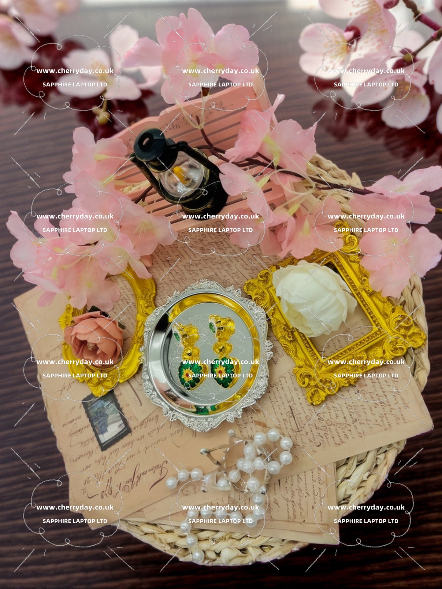 Memory of Medieval vintage earrings