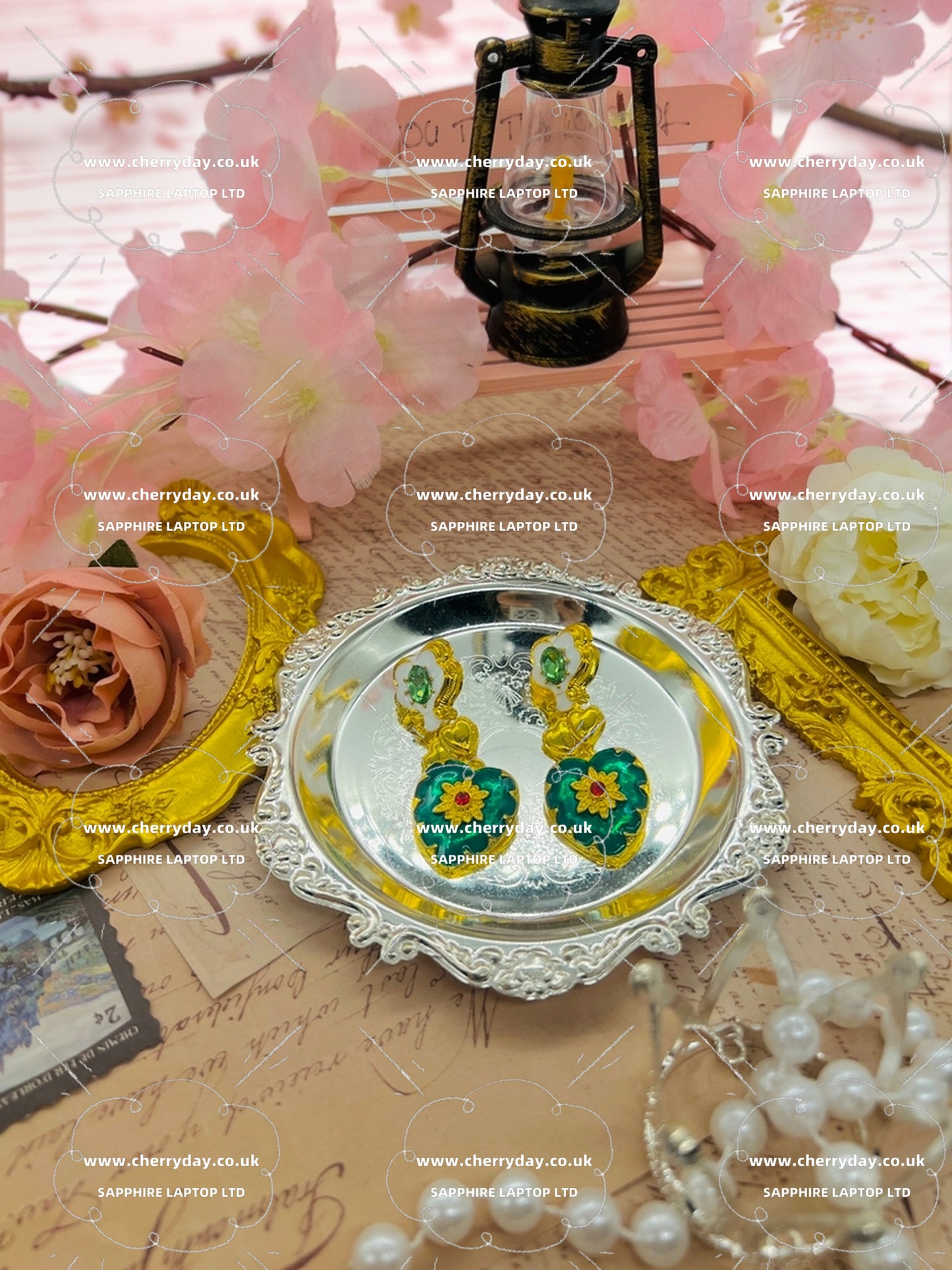 Memory of Medieval vintage earrings