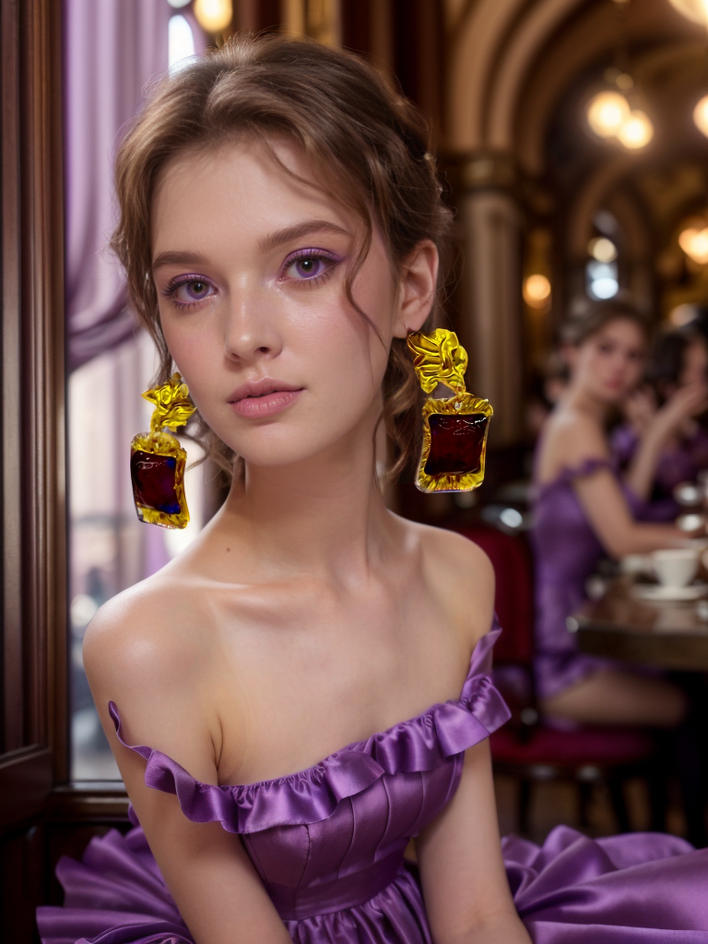 Glucose vintage earrings