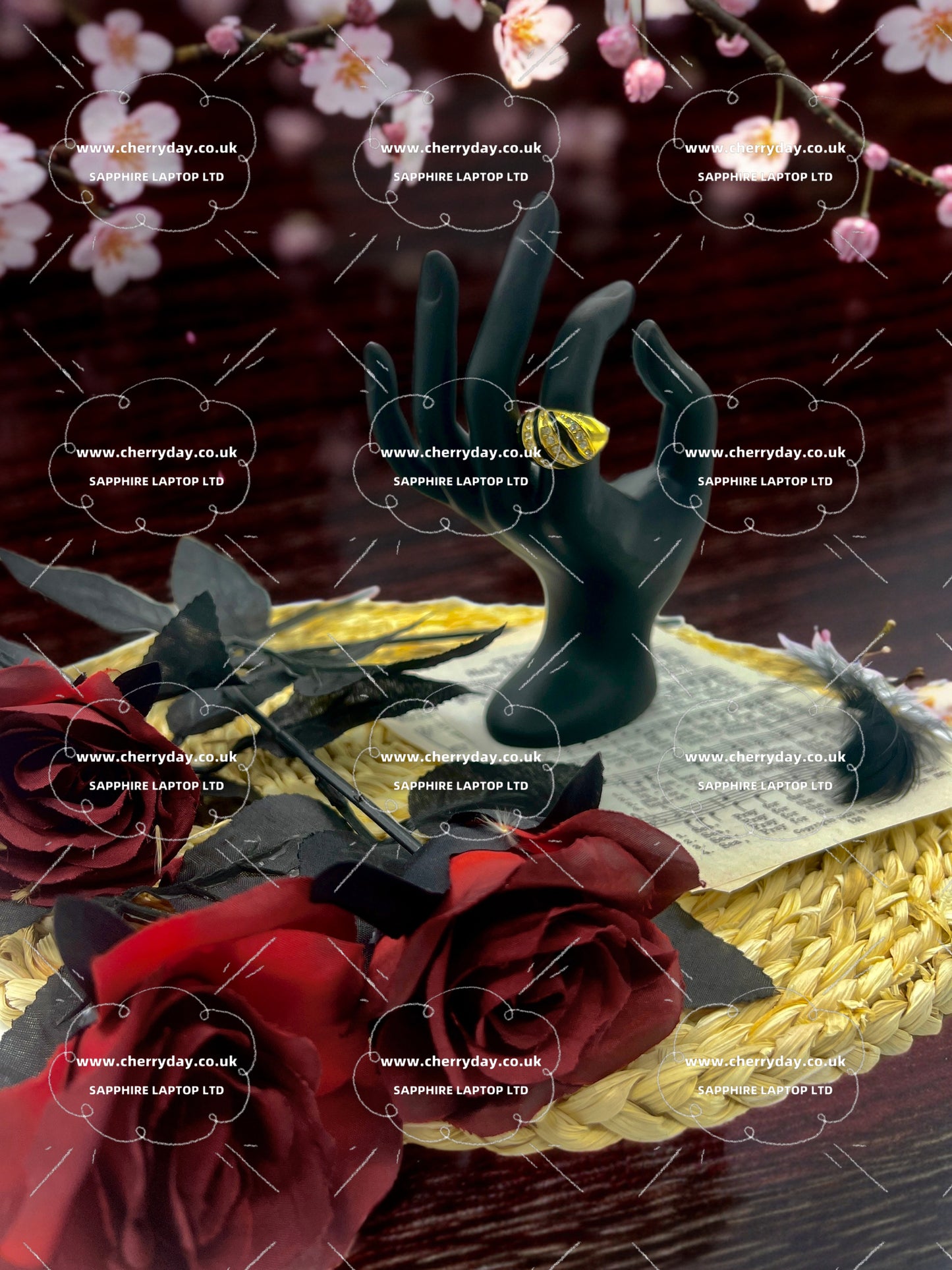 Euro-American fashion trend ring