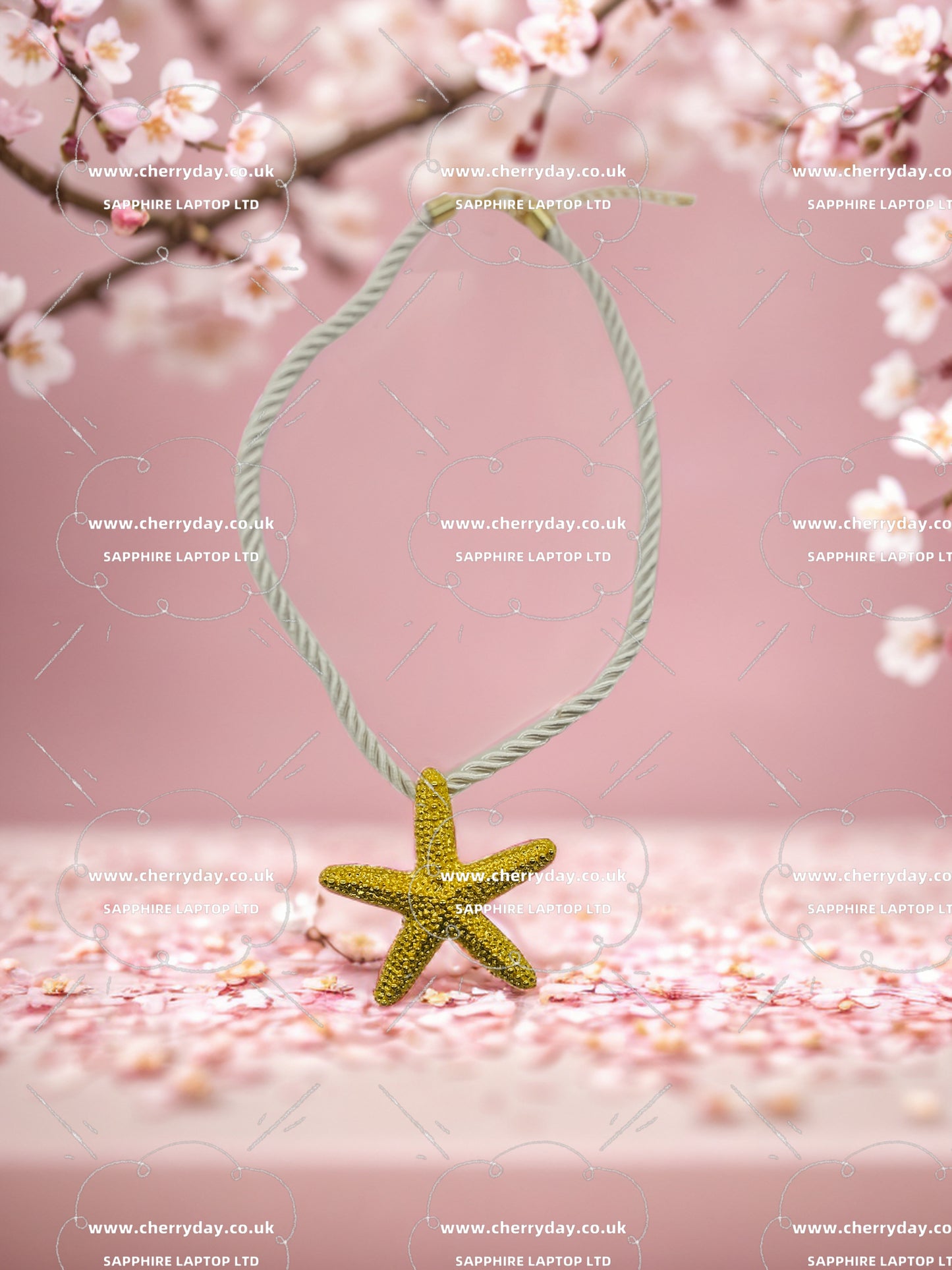 Patrick starfish earrings & necklace set