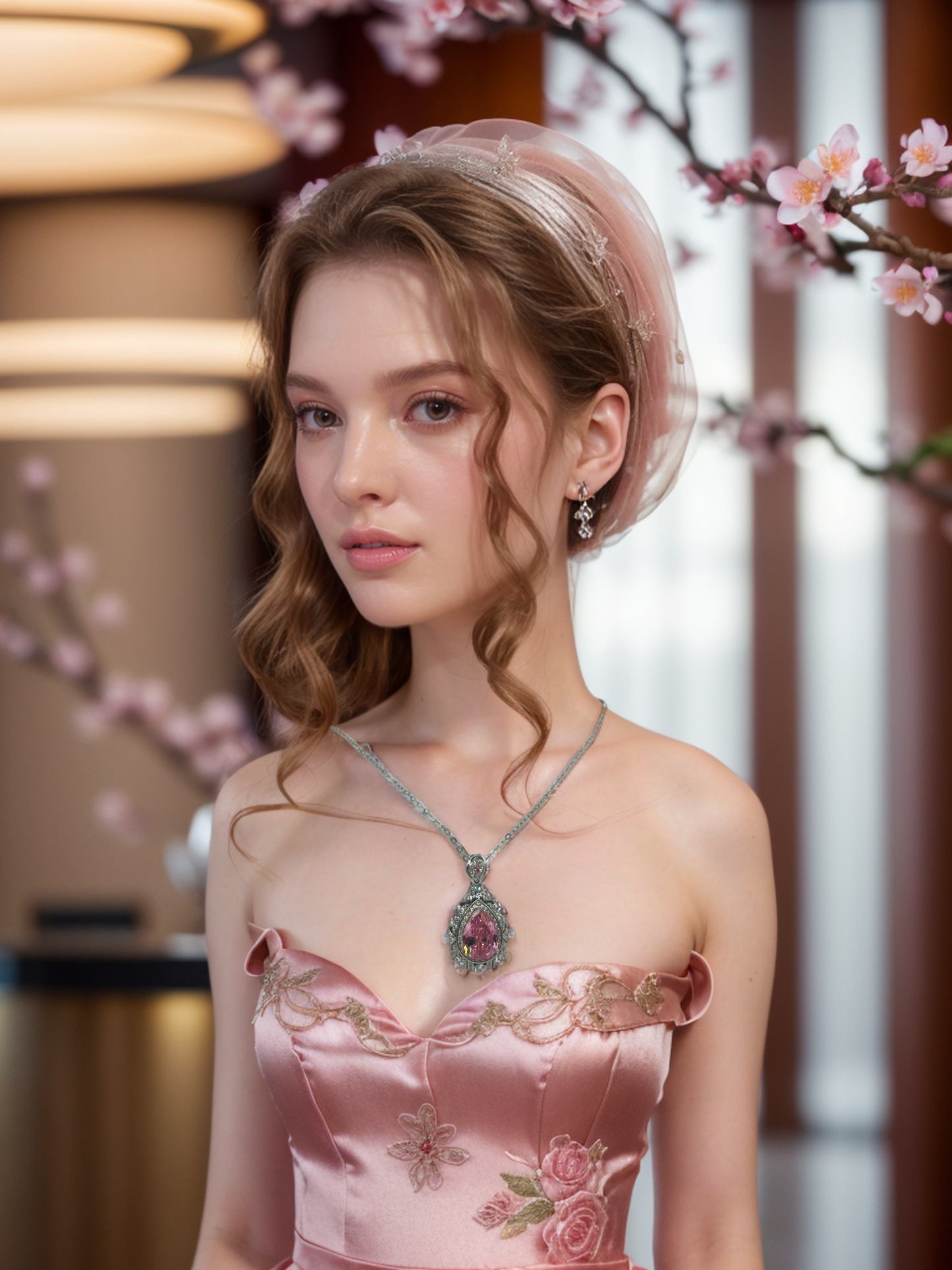 Goddess of Zeus necklace