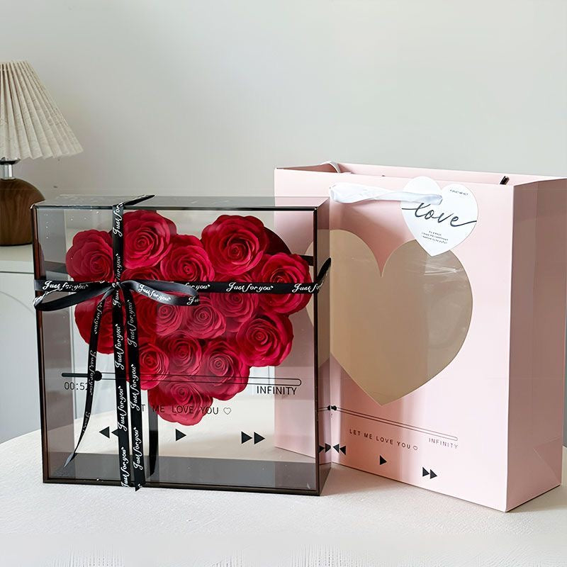 Love-shaped Rose