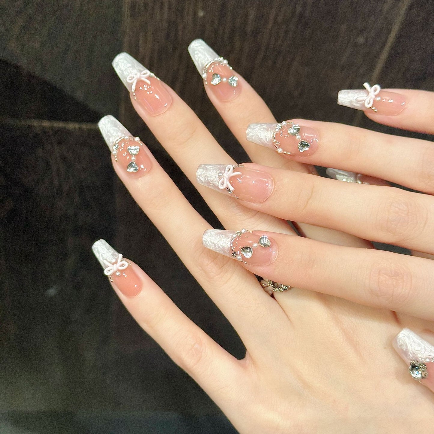 Nails 293-Alice Thread Gel Butterfly Nail Art
