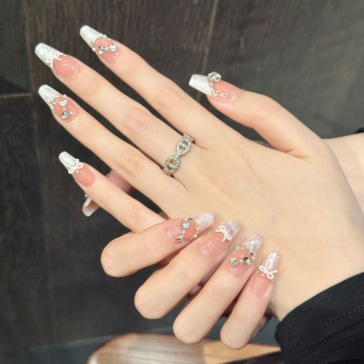 Nails 293-Alice Thread Gel Butterfly Nail Art