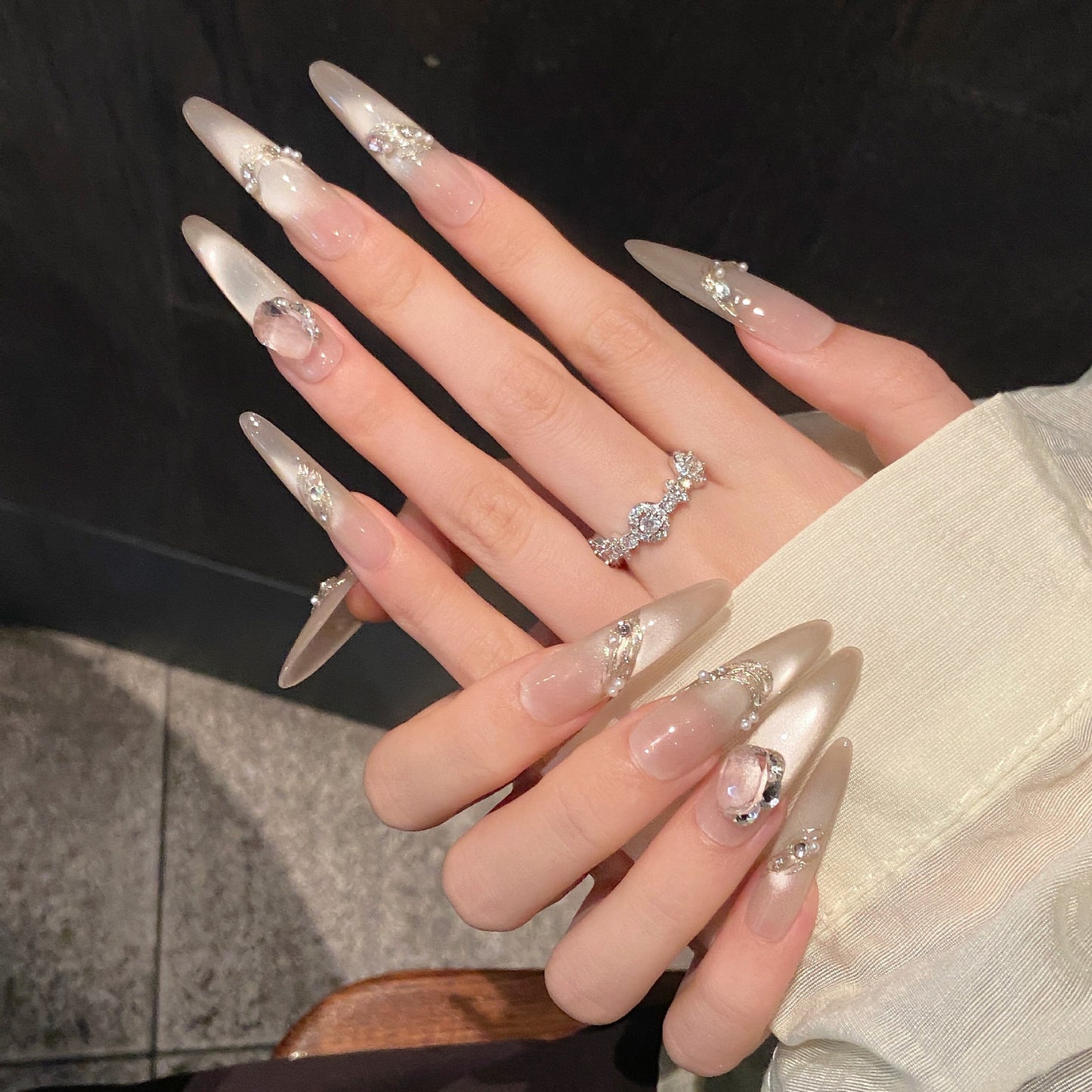 Nails 255-Panopticon Cat Eye Nail Art