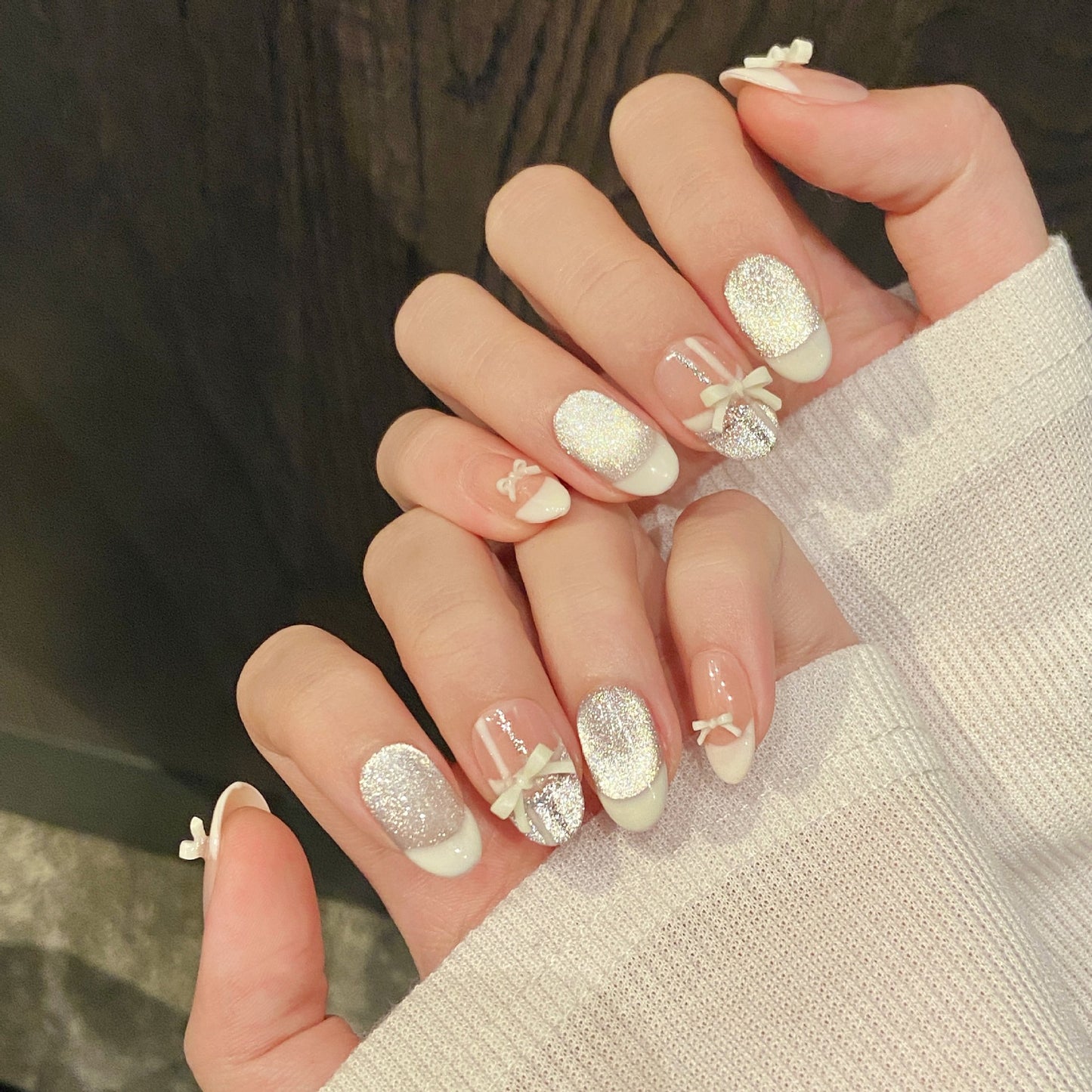 Nails 257-Rocco Girl Ballet Style Butterfly Tie Nail Art