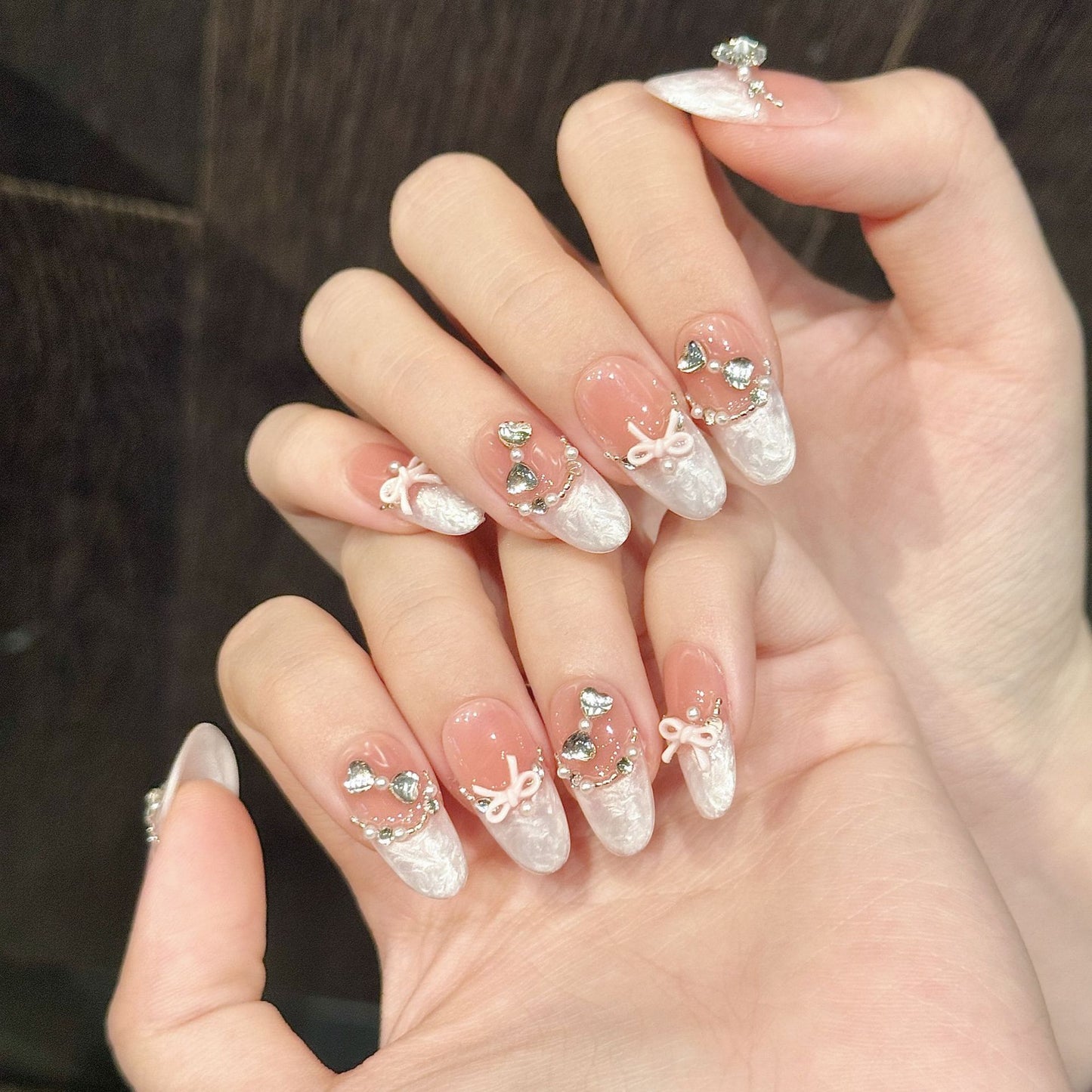 Nails 293-Alice Thread Gel Butterfly Nail Art