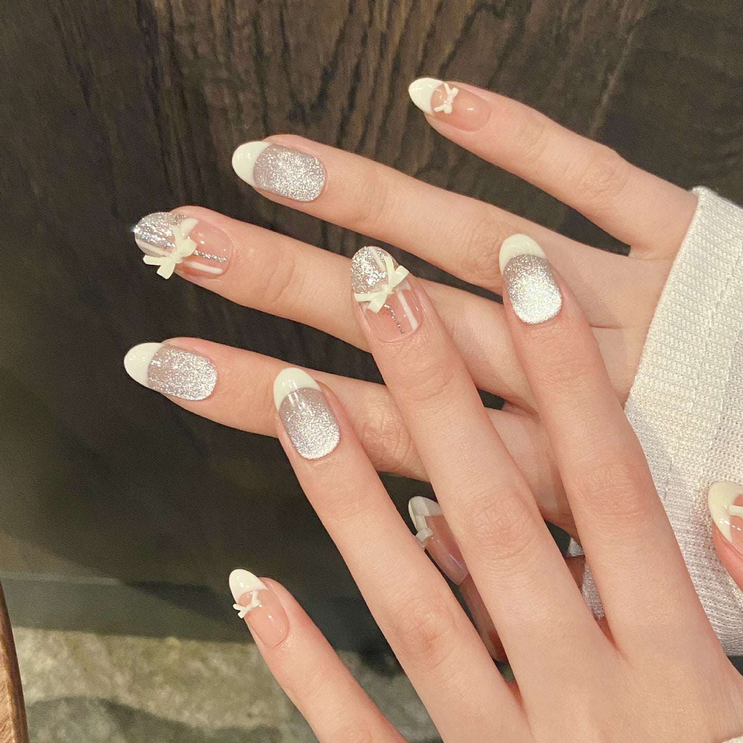 Nails 257-Rocco Girl Ballet Style Butterfly Tie Nail Art