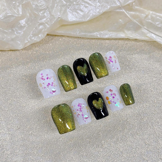 Nails 064-Star River Heron Rise Nail Art