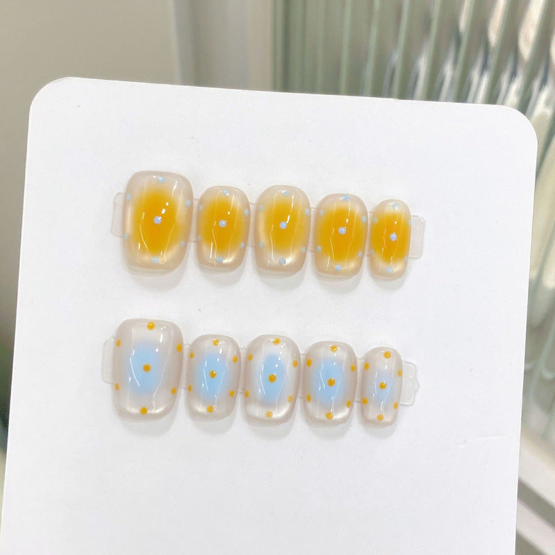 Nails 271-Sea Salt and Cheese Crackers Mandarin Nails