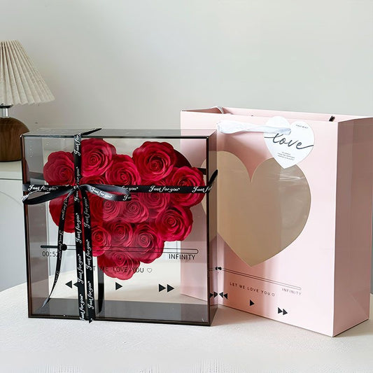 Love-shaped Rose