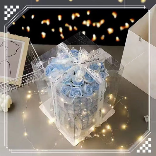 Iced Blue Rose Story