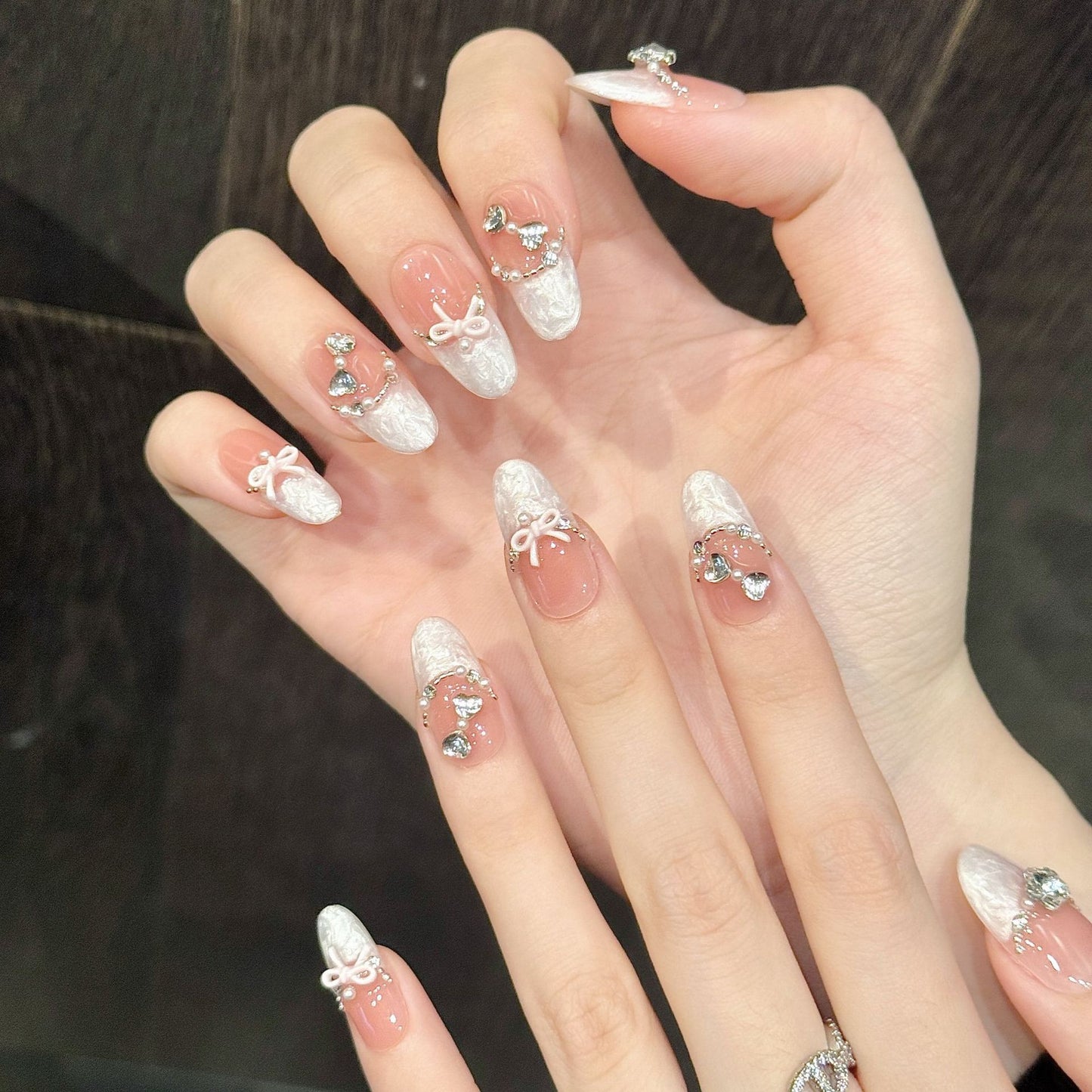Nails 293-Alice Thread Gel Butterfly Nail Art