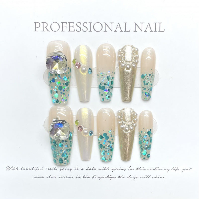 Nails 143-Fairy Crushed Diamonds Pure Desire Manicure