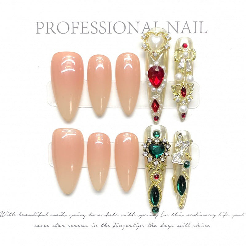 Nails 150-Courtly Noblewoman Nail Art