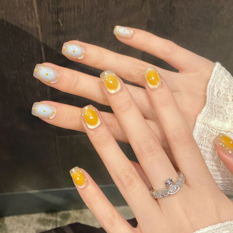 Nails 271-Sea Salt and Cheese Crackers Mandarin Nails