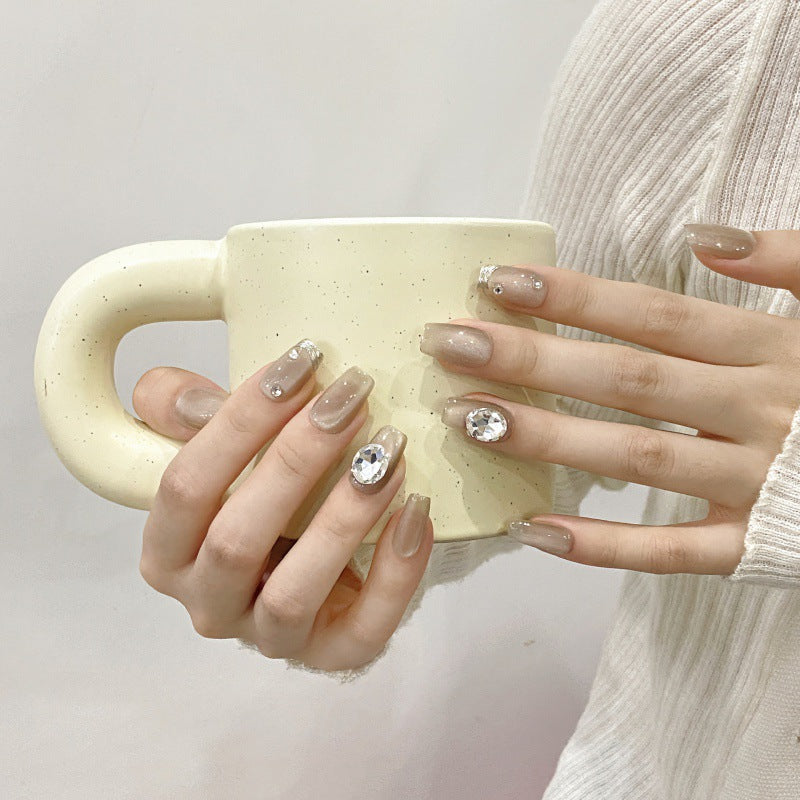 Nails 050-Afternoon Scent Cat Eye Manicure